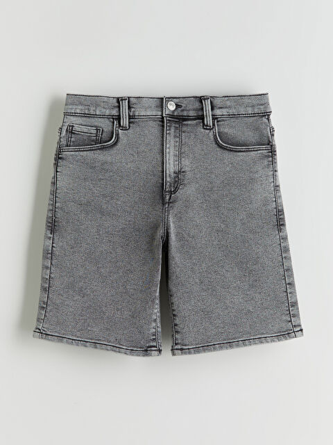LCW Kids Ұлдарға арналған негізгі деним шорты - S5J292Z4-GRD