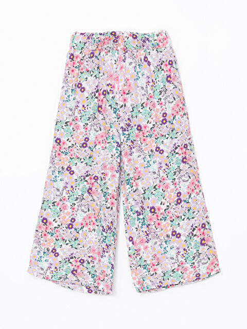 LCW ECO Beli Lastikli Kız Çocuk Kapri - S5J389Z4-LRA