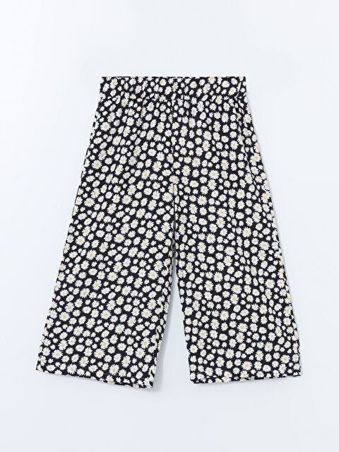 LCW ECO Beli Lastikli Kız Çocuk Kapri - S5J389Z4-SW8