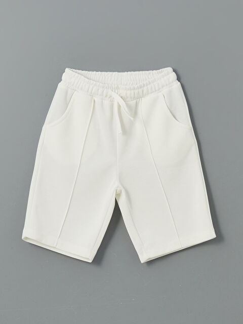 LCW Kids Beli Lastikli Basic Erkek Çocuk Şort - S5J444Z1-QVK