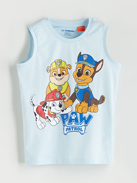 LCW Kids Paw Patrol Baskılı Erkek Çocuk Pijama Üst - S5J554Z1-QXL
