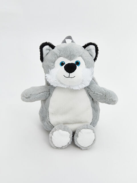 LCW ACCESSORIES Pelüş Hayvan Figürlü Erkek Çocuk Sırt Çantası - S5J960Z4-CWL