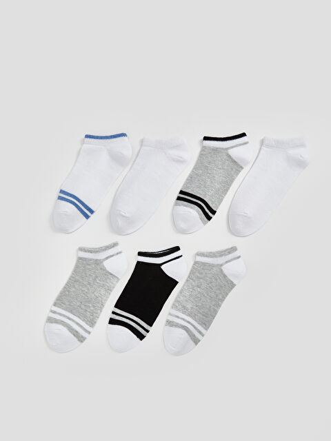 LCW Kids جوارب رياضية مخططة أولاد 7 ديال الباكات - S5JA03Z4-K00