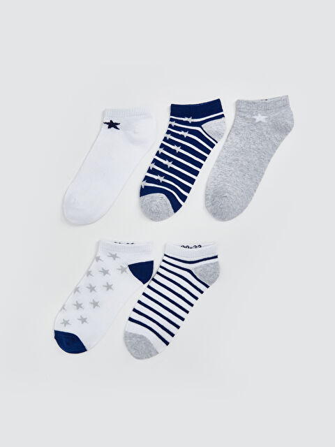 LCW Kids Erkek Çocuk Patik Çorap 5'li - S5JA13Z4-K00