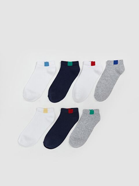 LCW Kids Erkek Çocuk Patik Çorap 7'li - S5JA30Z4-K00