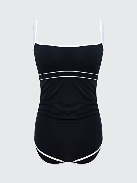 LCW DREAM Çizgili Çıkarılabilir Pedli Kadın Mayo - S5JA52Z8-CVL