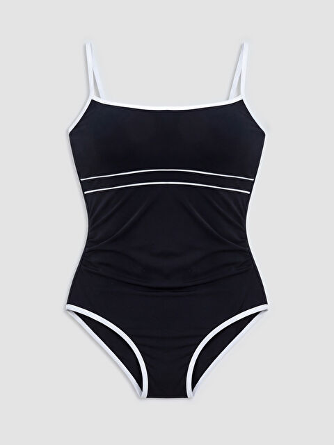 LCW DREAM Çizgili Çıkarılabilir Pedli Kadın Mayo