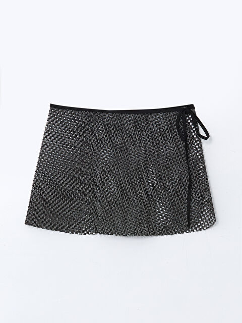 LCW DREAM Parlak Görübünlü File Detaylı Kadın Pareo - S5JA60Z8-CVL