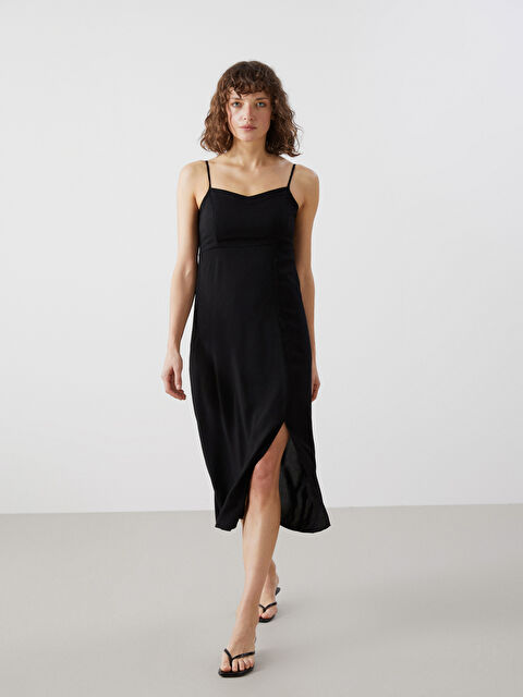 LCW Vision Женщины Черный Платье