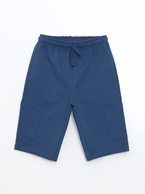 LCW Kids Beli Lastikli Cepli Erkek Çocuk Şort - S5JB18Z1-HHX