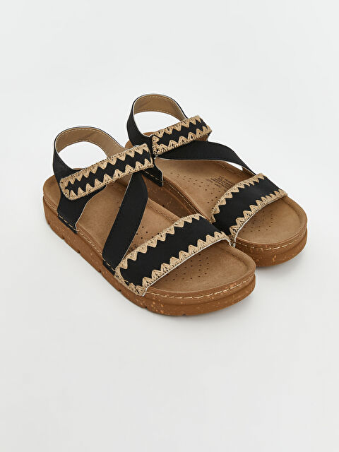 LCW STEPS Çapraz Bantlı Kadın Sandalet - S5JC84Z8-CVL