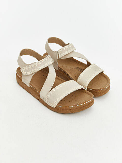 LCW STEPS Çapraz Bantlı Kadın Sandalet - S5JC84Z8-DRR