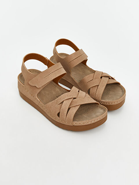 LCW STEPS Cırt Cırtlı Kadın Sandalet - S5JC85Z8-DXZ