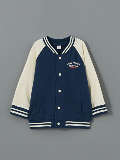 LCW Kids Rahat Kalıp Erkek Çocuk Bomber Ceket - S5JC90Z1-HSD