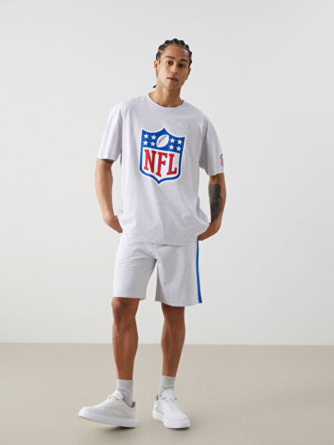 XSIDE شورت برمودا للرجال بقصة عادية - S5JD18Z8-LAL