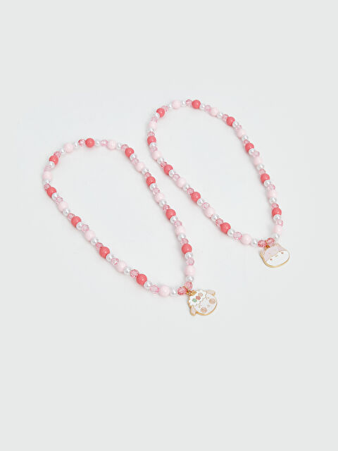 LCW ACCESSORIES Stone Girls' Necklace 2-pack - S5JD31Z4-M0T