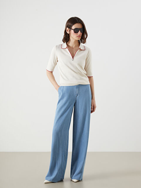 LCW Jeans Wideleg Kadın Jean Pantolon - S5JF55Z8-311