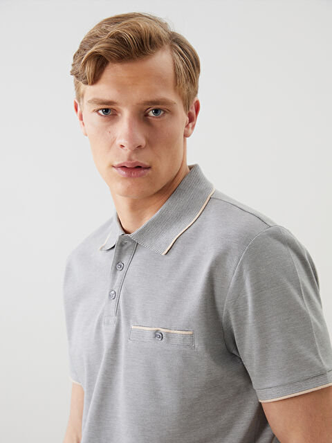 LCWAIKIKI Classic Мужская футболка-поло из пике - S5JF73Z8-MKA