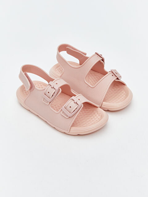 LCW STEPS Cırt Cırtlı Kız Çocuk Sandalet - S5JF88Z1-SB5