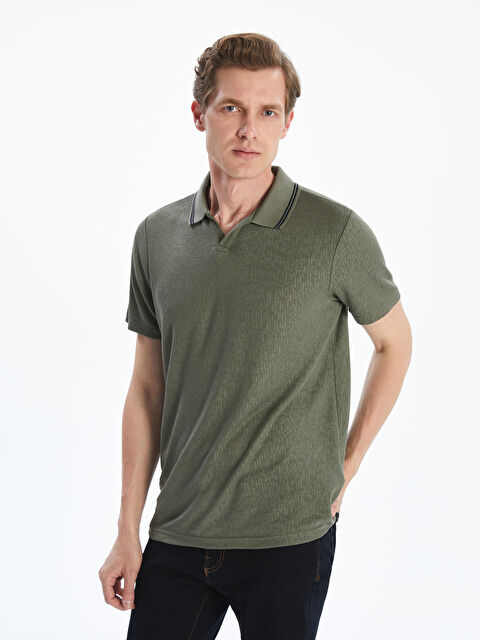 LCWAIKIKI Classic Polo Yaka Erkek Tişört - S5JF98Z8-Y00