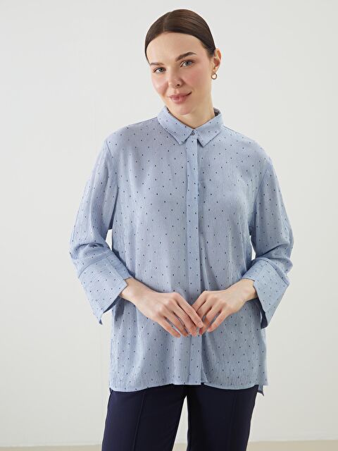 LCW Grace Desenli Kadın Gömlek - S5JG05Z8-LSJ