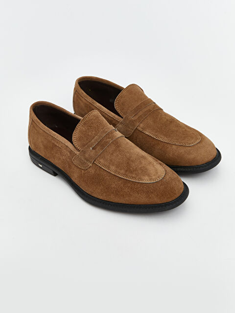 LCW STEPS Faux Suede Lace-Up Men's Classic Shoe - S5JH03Z8-RKQ