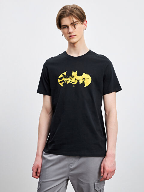 XSIDE Majica od džersija sa okruglim izrezom i štampanim Betmen motivom - Muškarci - S5JH14Z8-CVL