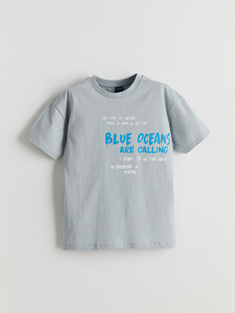 LCW ECO Crew Neck Boys' T-Shirt - S5JH21Z4-FKN