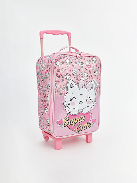 LCW ACCESSORIES Baskılı Kız Çocuk Çekçekli Çanta - S5JH52Z4-LT4