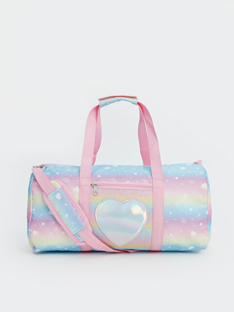 LCW ACCESSORIES Kalp Baskılı Kız Çocuk Spor Çantası - S5JH56Z4-M0T