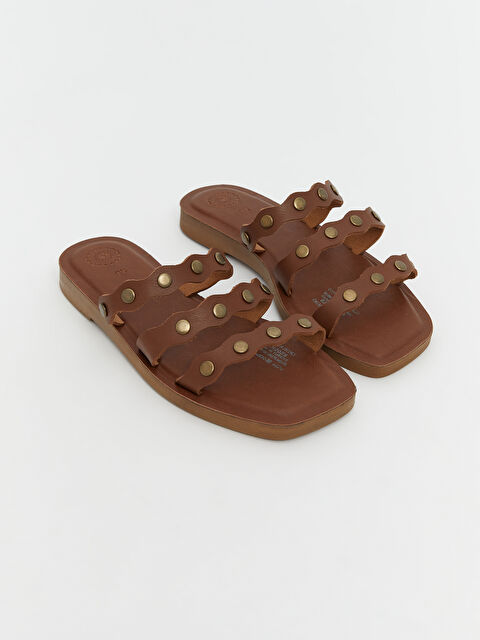 LCW STEPS Süet Görünümlü Kadın Terlik - S5JI20Z8-CXS