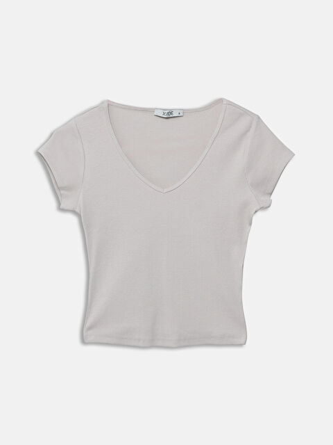 XSIDE Женская футболка с V-образным вырезом - S5JK92Z8-VV6