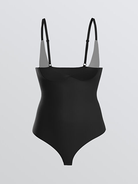 LCW DREAM Düz Askılı Kadın Bodysuit Korse - S5JL15Z8-CVL