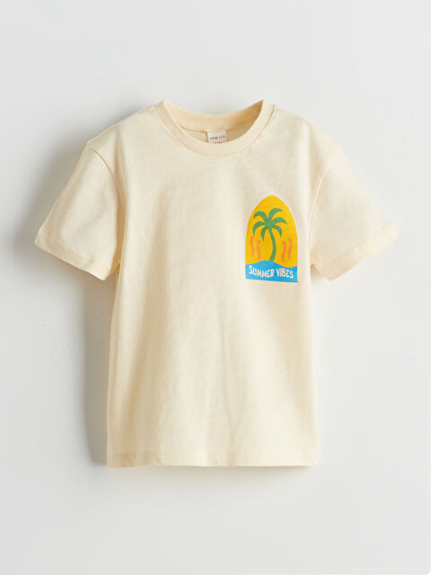 LCW ECO Crew Neck Printed Boys' T-Shirt - S5JL32Z1-FQQ