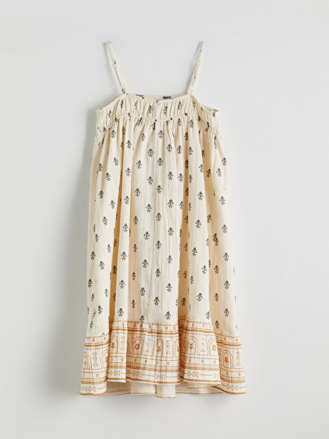 LCW Kids Kare Yaka Kız Çocuk Elbise - S5JL64Z4-LQA