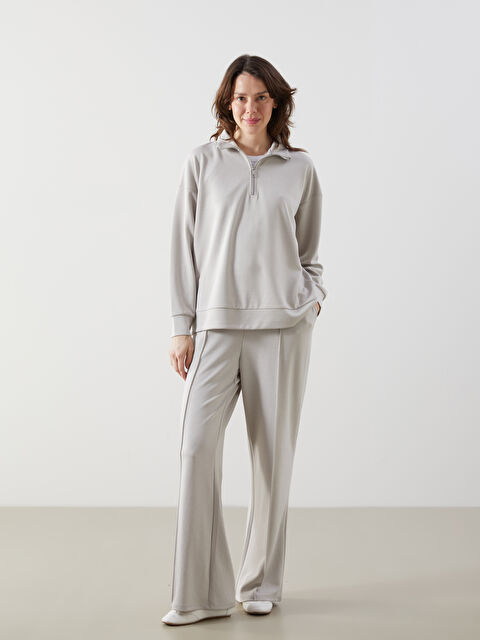 LCW Comfort Beli Lastikli Kadın Eşofman Altı - S5JM02Z8-FMC