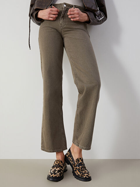 LCW STEPS Leopar Desenli Kadın Loafer Ayakkabı - S5JM53Z8-F9C