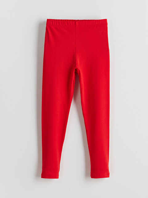 LCW Kids Beli Lastikli Basic Kız Çocuk Tayt - S5JM74Z1-GZX