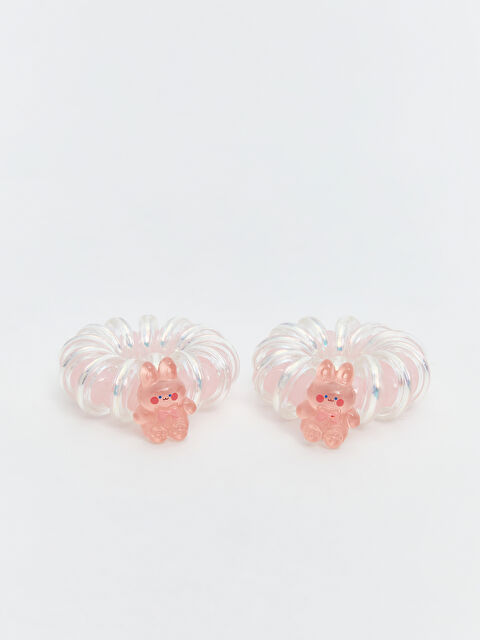 LCW ACCESSORIES ربطة شعر مطاطية بنات بشكل أرنب - S5JN08Z4-M0T