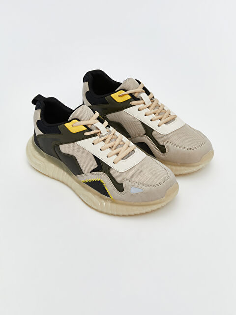 LCW STEPS Renk Bloklu Bağcıklı Erkek Spor Ayakkabı - S5JO56Z8-EYM