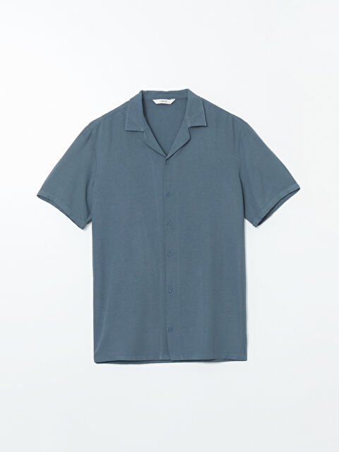 LCW ECO Regular Fit Kısa Kollu Erkek Gömlek - S5JQ73Z8-H8X