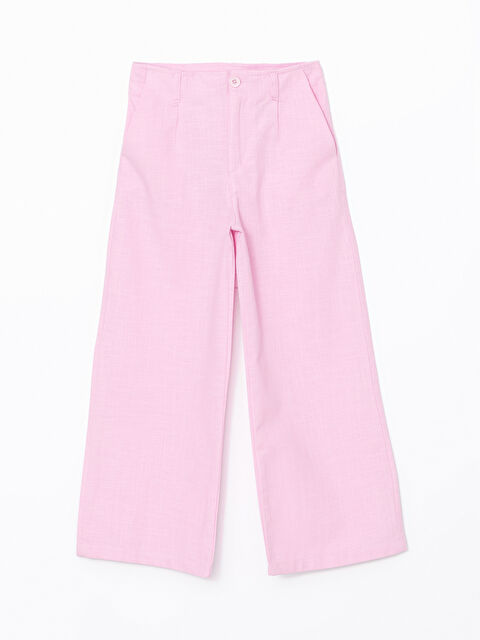 LCW ECO Wideleg Girl's Trousers - S5JQ94Z4-QXB