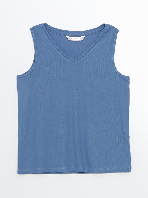 LCW DREAM V Yaka Kadın Pijama Üstü - S5JR05Z8-H7T