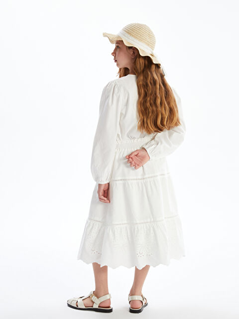 LCW Kids Beli Lastikli Çiçekli Kız Çocuk Etek - S5JR29Z4-R9J