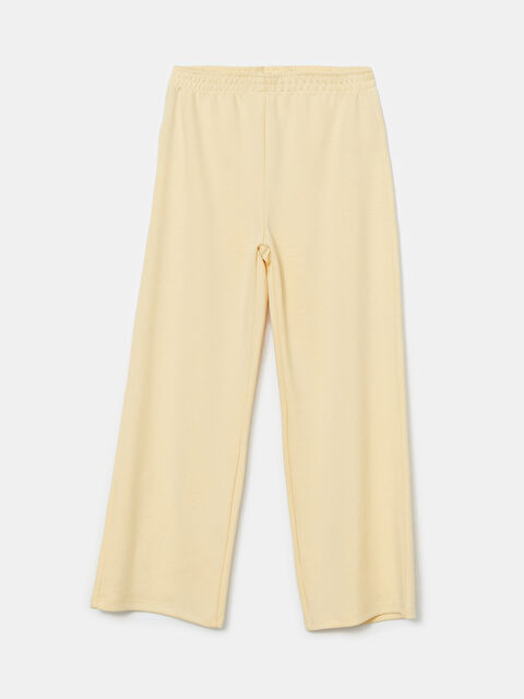 LCW Kids Beli Lastikli Soft Touch Kız Çocuk Eşofman Altı - S5JS08Z4-TDB