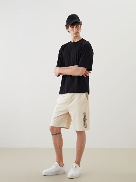 XSIDE Standart Kalıp Pokemon Baskılı Erkek Bermuda Şort - S5JT39Z8-FVU