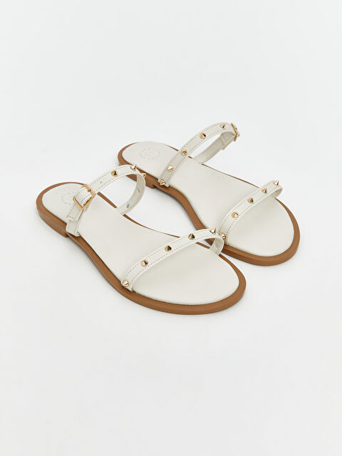 LCW STEPS Deri Görünümlü Kadın Terlik - S5JV39Z8-R81