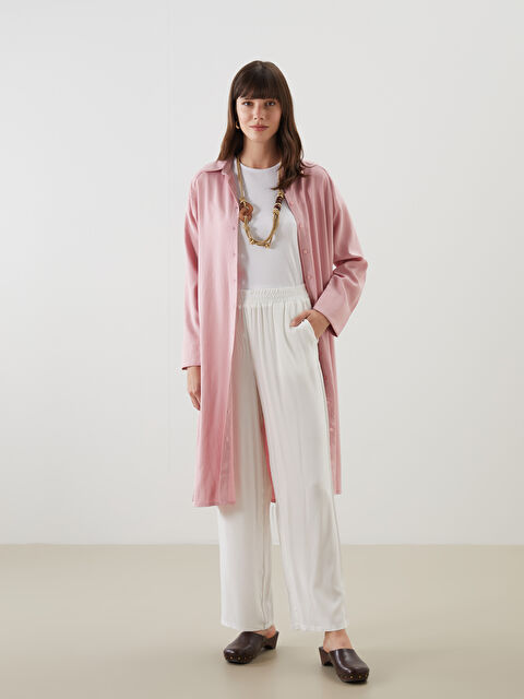 LCW Modest Beli Lastikli Kadın Pantolon - S5JY03Z8-R9J