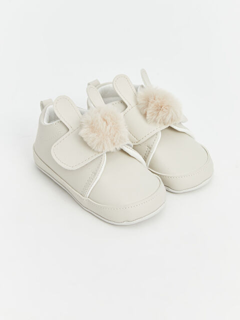 LCW STEPS Ponpon Detaylı Kız Bebek Spor Ayakkabı - S5K057Z1-SGP