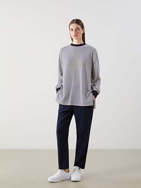 LCW Modest Beli Lastikli Kadın Pantolon - S5K079Z8-JJ7